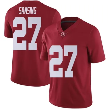 Men's Limited Walter Sansing Alabama Crimson Tide Crimson Football College Jersey