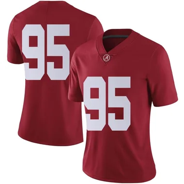 Women's Limited Anderson Green Alabama Crimson Tide Crimson Football College Jersey
