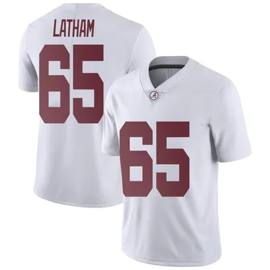 Youth Limited JC Latham Alabama Crimson Tide Football College Jersey - White